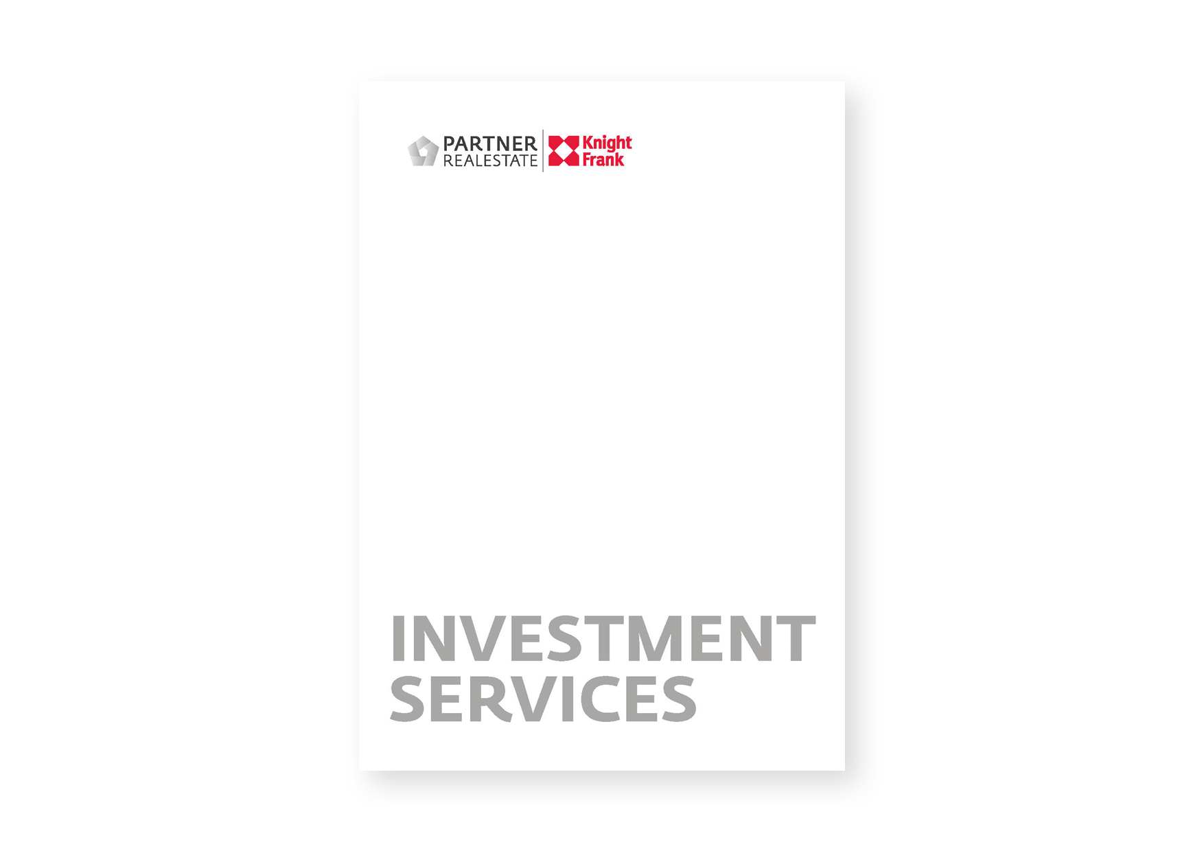 Investment Services (Englisch)